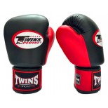 Боксерские перчатки Twins Special (BGVLA-2 black/red)